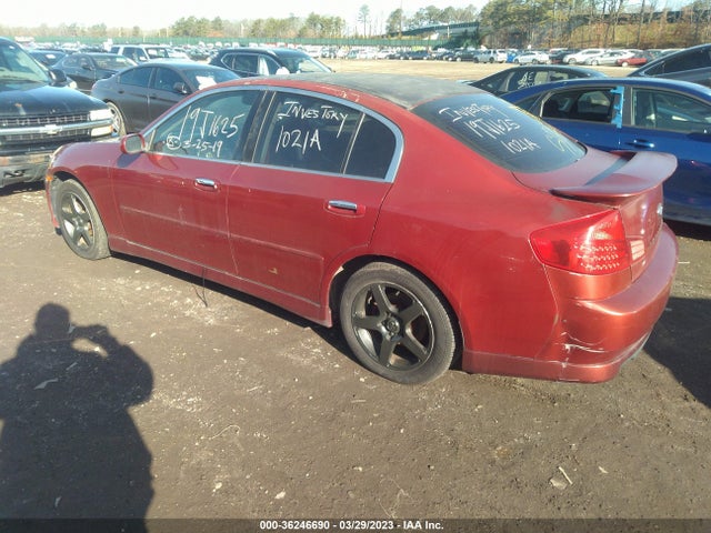 2003 INFINITI G35 SEDAN W/LEATHER VIN: JNKCV51E83M308969