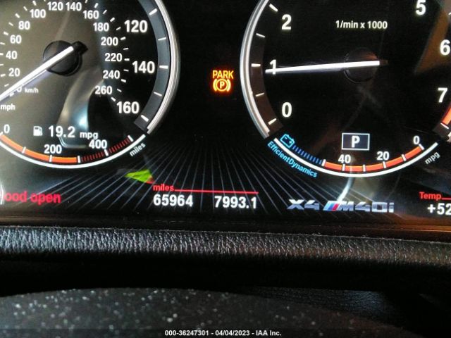 5UXXW7C52J0W64099 BMW X4 M40i