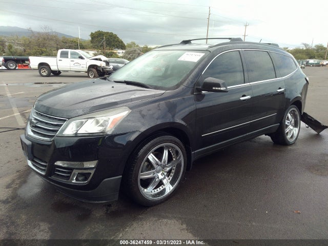 Chevrolet Traverse Ltz 2015 1GNKRJKD9FJ213687 Image 2