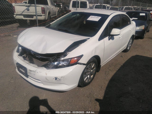 2012 HONDA CIVIC SDN LX VIN: 19XFB2F54CE016989