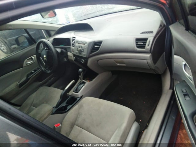 2012 HONDA CIVIC SDN LX VIN: 2HGFB2F54CH307174