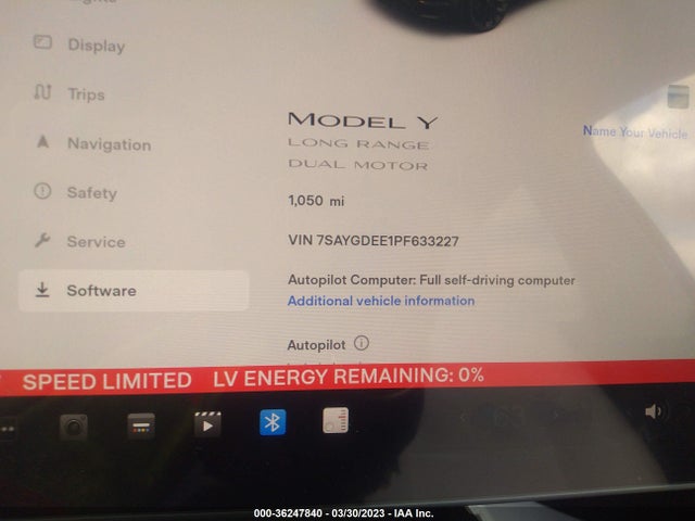 Tesla Model Y Long Range 2023 7SAYGDEE1PF633227 Image 7