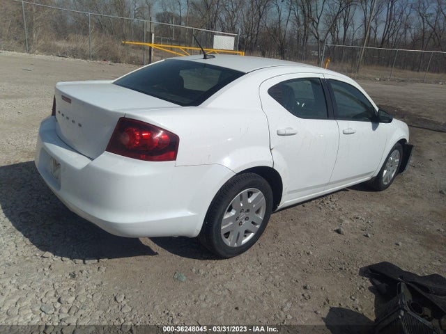 Dodge AVENGER SE 2014 1C3CDZAB9EN144067 Image 4