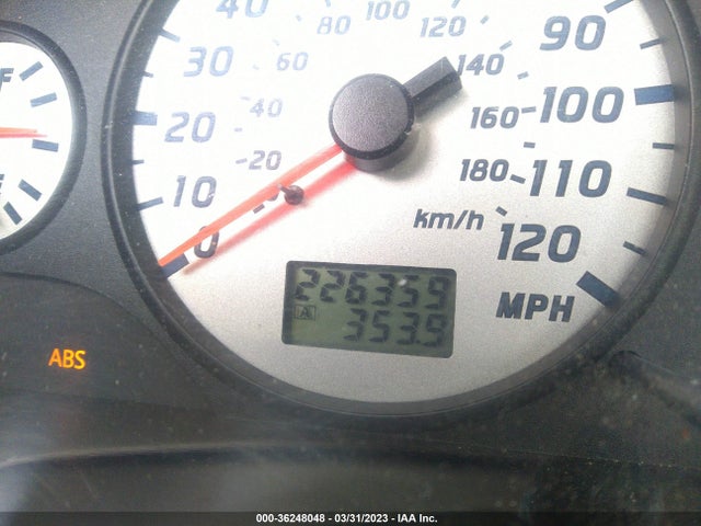 2003 NISSAN PATHFINDER SE VIN: JN8DR09Y63W814644