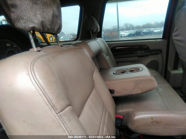 2001 FORD EXCURSION LIMITED VIN: 1FMSU43F51EC02630