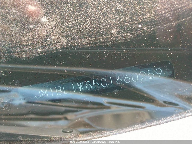 2012 MAZDA MAZDA3 I GRAND TOURING VIN: JM1BL1W85C1660259