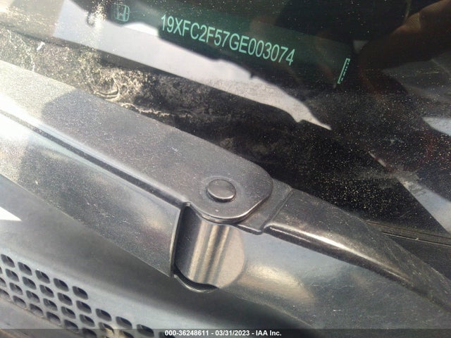 Honda Civic Sedan Lx 2016 19XFC2F57GE003074 Image 9