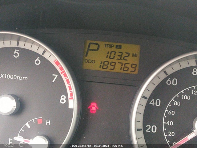 2008 HYUNDAI ACCENT GLS VIN: KMHCN46C88U182702