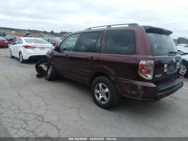 2008 HONDA PILOT EX-L VIN: 5FNYF18568B037526