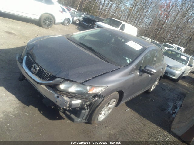 Honda Civic Sedan Lx 2014 19XFB2F53EE225143 Image 2