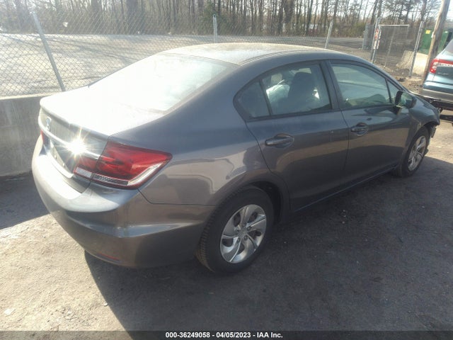 Honda Civic Sedan Lx 2014 19XFB2F53EE225143 Image 4