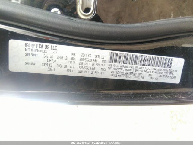 3C4PDDEG0HT585807 Dodge JOURNEY GT