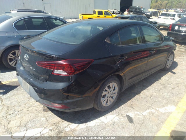 2019 HYUNDAI ELANTRA SE VIN: 5NPD74LF4KH455640
