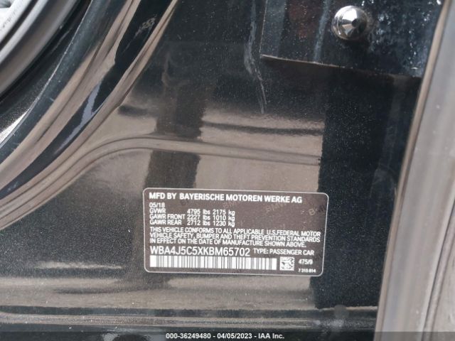 WBA4J5C5XKBM65702 BMW 4 Series 440i