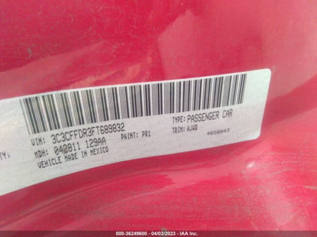 3C3CFFDR3FT689832 Fiat 500c Pop