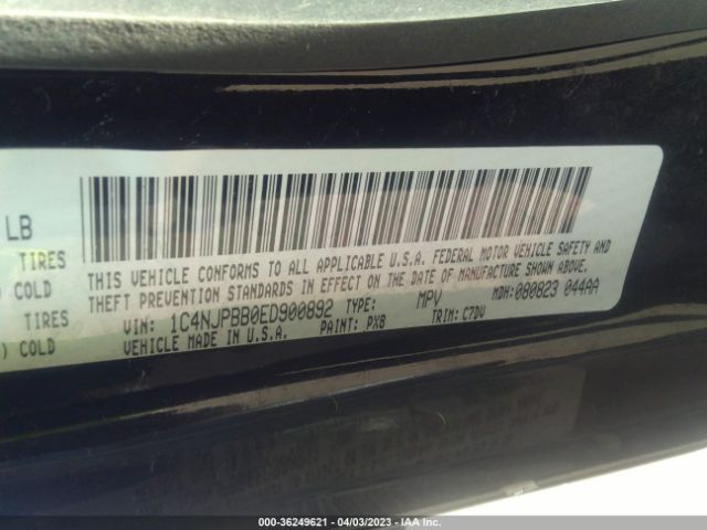 1C4NJPBB0ED900892 Jeep Patriot Sport