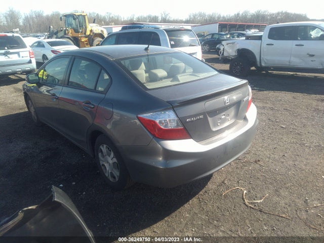 2012 HONDA CIVIC HYBRID VIN: JHMFB4F20CS004772