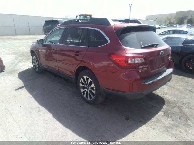 2017 SUBARU OUTBACK LIMITED VIN: 4S4BSANC1H3432811