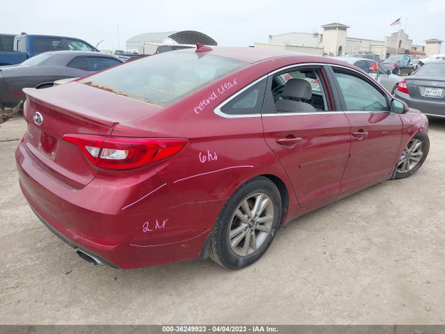 Hyundai Sonata 2.4l Se 2015 5NPE24AF7FH224002 Image 5