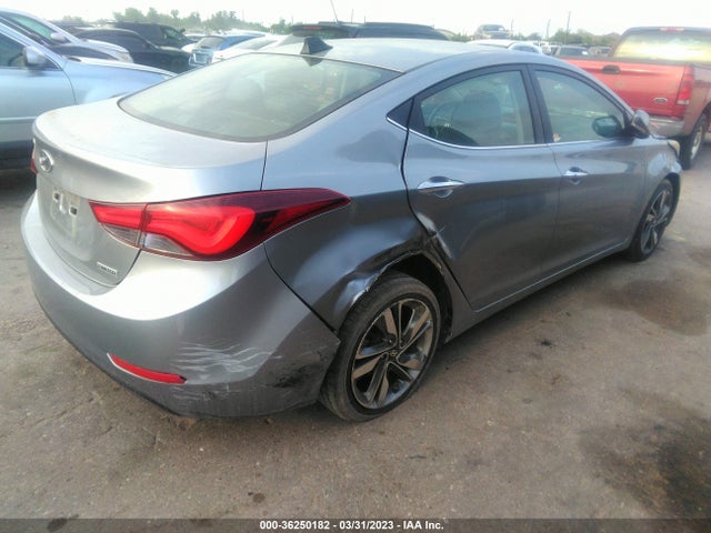 2016 HYUNDAI ELANTRA LIMITED VIN: 5NPDH4AE0GH673394