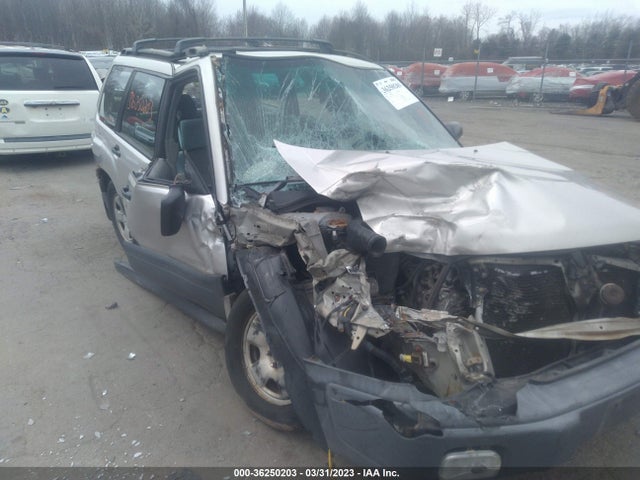 2000 SUBARU FORESTER L VIN: JF1SF6356YH724005