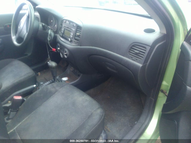 2009 HYUNDAI ACCENT AUTO GS VIN: KMHCM36C79U137779