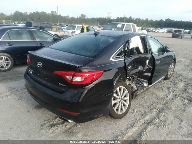 Hyundai Sonata 2.4l Limited 2016 5NPE34AF2GH369611 Image 4