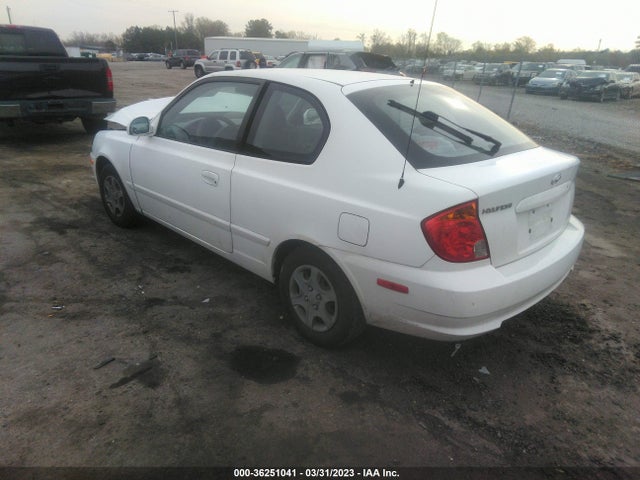 2005 HYUNDAI ACCENT GLS/GT VIN: KMHCG35C65U327172