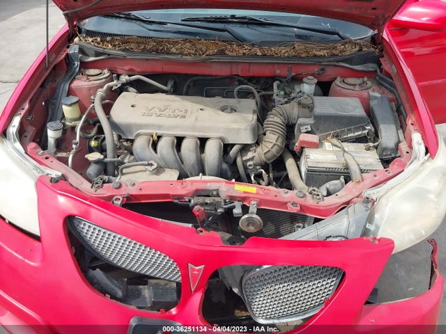 2005 PONTIAC VIBE VIN: 5Y2SL63865Z438593