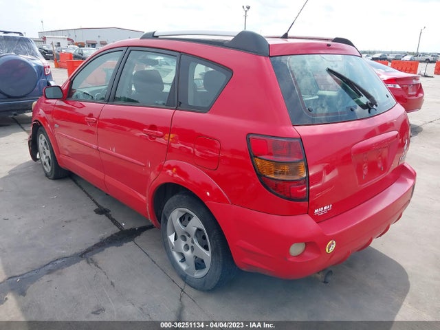 2005 PONTIAC VIBE VIN: 5Y2SL63865Z438593