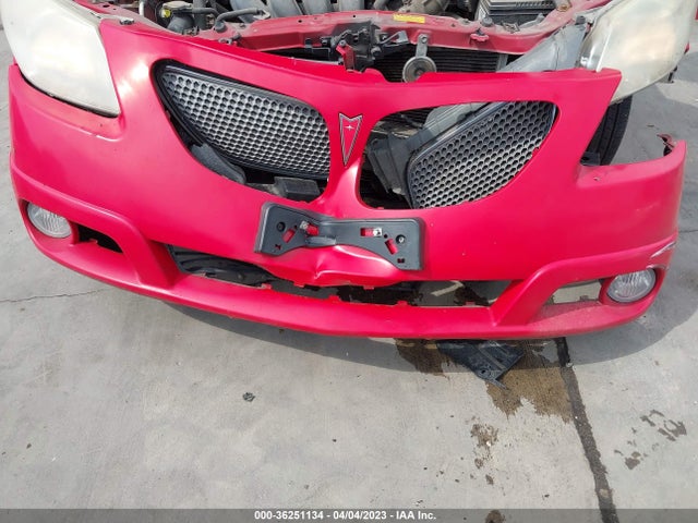 2005 PONTIAC VIBE VIN: 5Y2SL63865Z438593