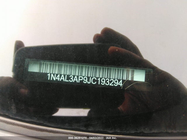 Nissan Altima 2.5 Sl 2018 1N4AL3AP9JC193294 Image 9