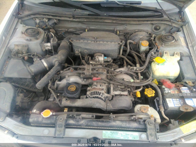 1999 SUBARU FORESTER S VIN: JF1SF6554XH731840