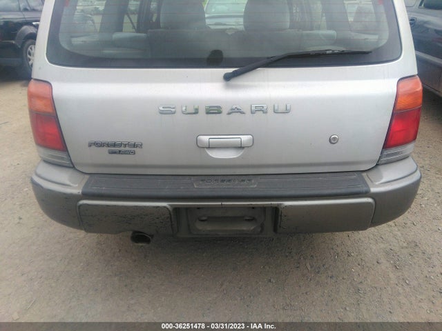 1999 SUBARU FORESTER S VIN: JF1SF6554XH731840