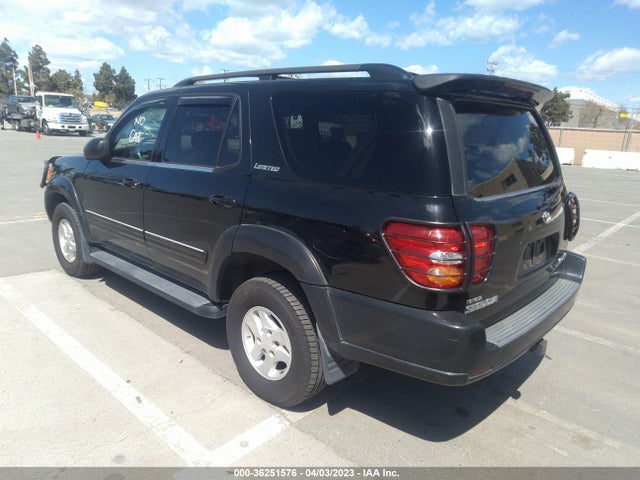2002 TOYOTA SEQUOIA LIMITED VIN: 5TDBT48A82S063027
