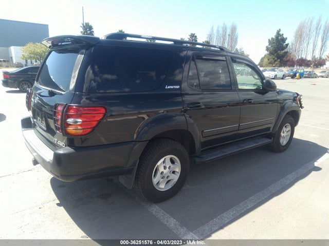 2002 TOYOTA SEQUOIA LIMITED VIN: 5TDBT48A82S063027
