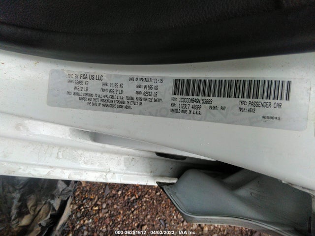 1C3CCCAB4GN153889 Chrysler 200 Limited