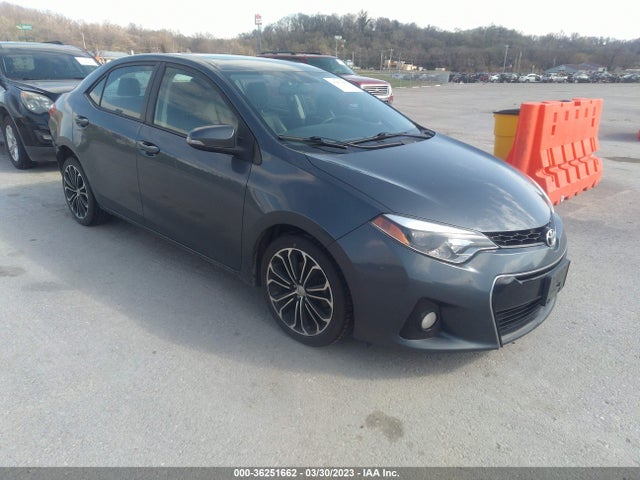 2015 TOYOTA COROLLA L/LE/S/S PLUS/LE PLUS VIN: 2T1BURHE5FC266937