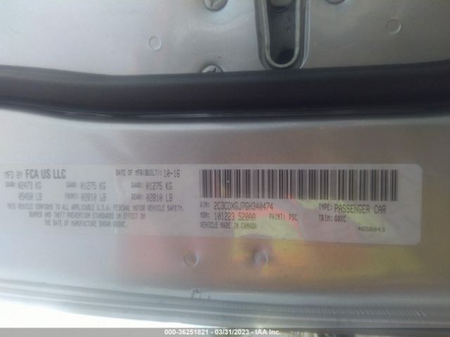 2C3CDXGJ7GH340474 Dodge Charger R/t Scat Pack