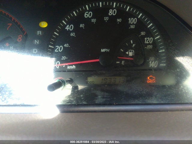 2003 TOYOTA CAMRY LE/SE/XLE VIN: 4T1BE32K53U192132
