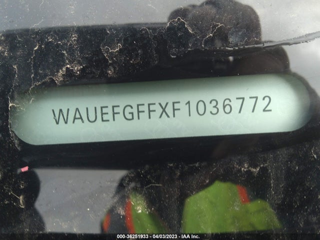WAUEFGFFXF1036772 Audi A3 2.0t Premium Plus