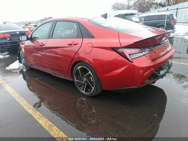 2021 HYUNDAI ELANTRA N LINE VIN: KMHLR4AF4MU153374
