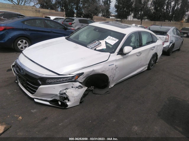 2021 HONDA ACCORD HYBRID TOURING VIN: 1HGCV3F91MA018627