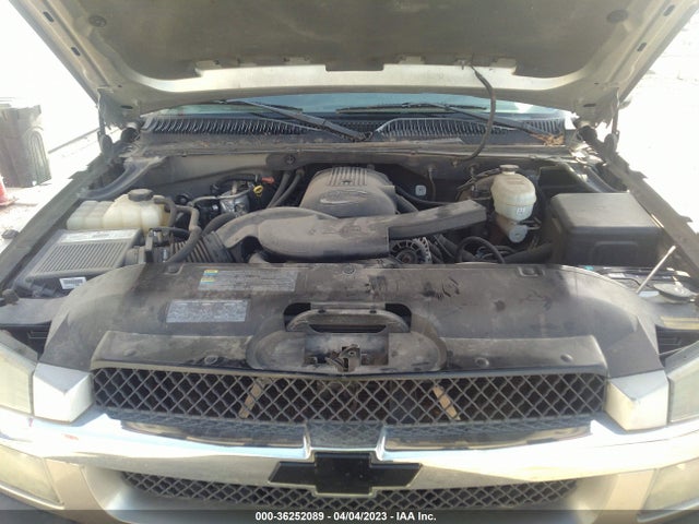 2003 CHEVROLET AVALANCHE VIN: 3GNEK13T43G129393