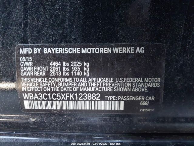 WBA3C1C5XFK123882 BMW 3 Series 328i