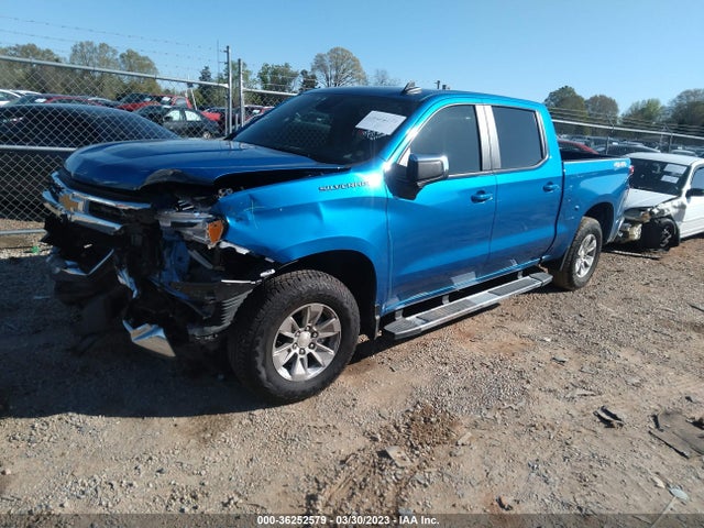 Chevrolet Silverado 1500 Lt 2022 1GCPDDEK7NZ643727 Image 2
