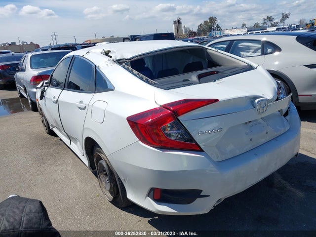 Honda Civic Sedan Lx 2020 2HGFC2F64LH510037 Image 3