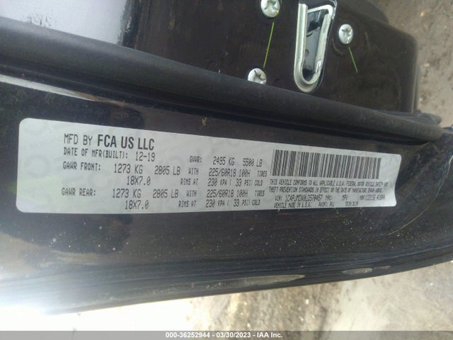 1C4PJMDX0LD570457 Jeep Cherokee Limited