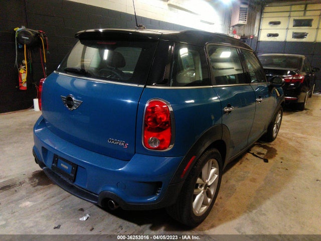 2011 MINI COOPER COUNTRYMAN S VIN: WMWZC3C58BWL78782