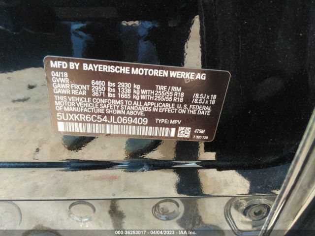 5UXKR6C54JL069409 BMW X5 Xdrive50i
